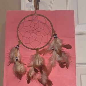 Bohemian Dreamcatcher with Feathers